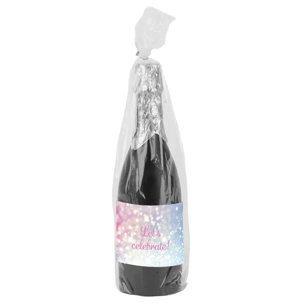 Konfettikanon Champagneflaska Let's Celebrate