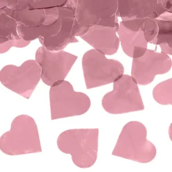Konfettikanon Hjärtan Roséguld