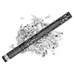 Konfettikanon Metallic Silver
