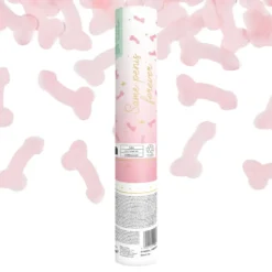 Konfettikanon Penis Rosa