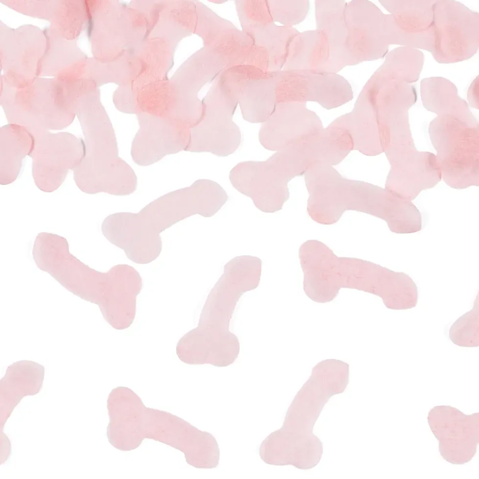 Konfettikanon Penis Rosa