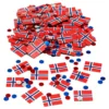 Konfetti Norska Flaggan