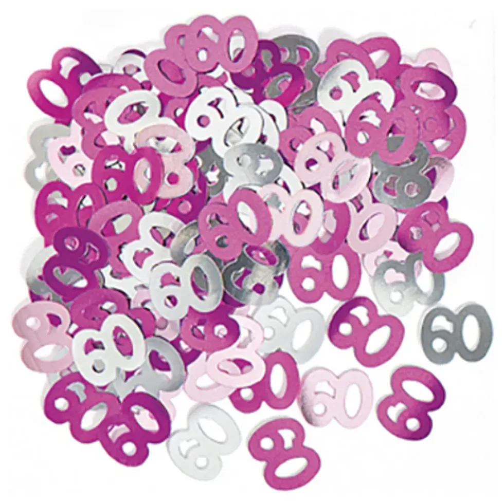 Konfetti Rosa/Silver 60