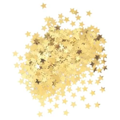 Konfettistjärnor Guld