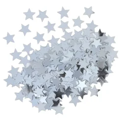 Konfettistjärnor Silver
