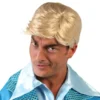 Kort Blond Peruk med Snelugg