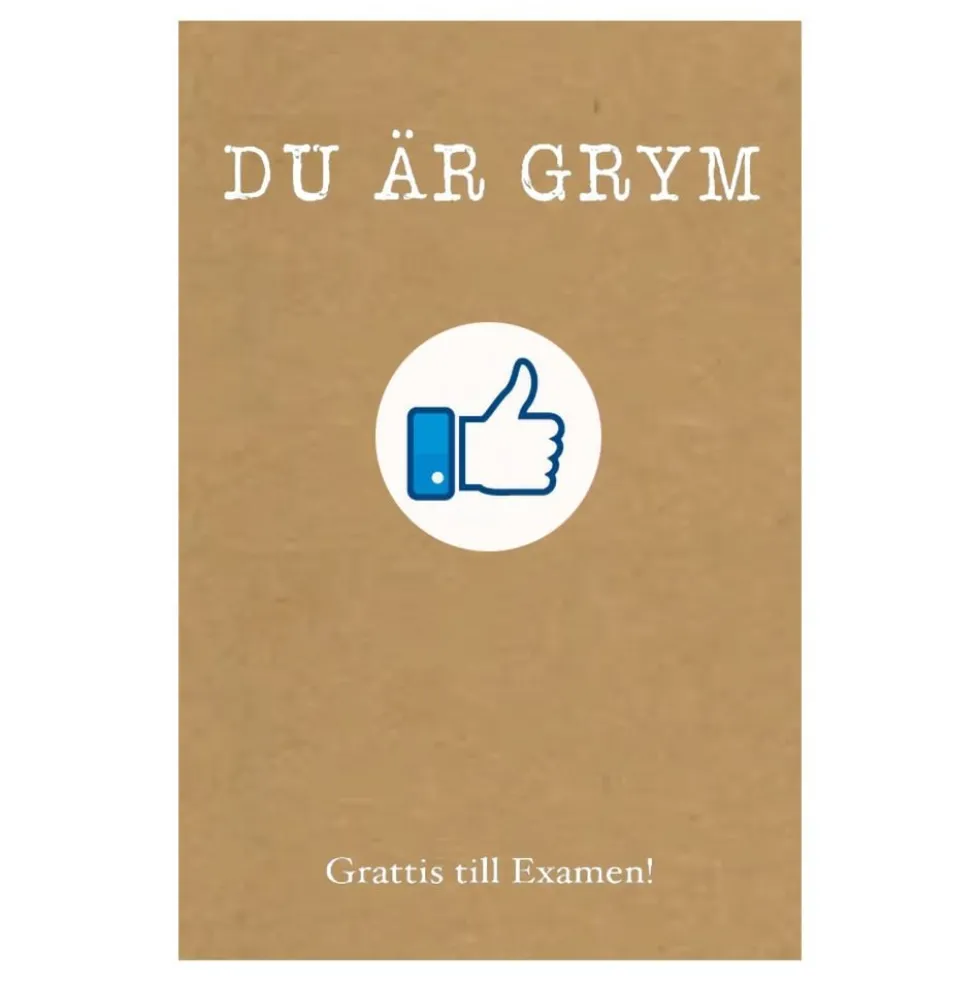 Kort Examen Du är Grym