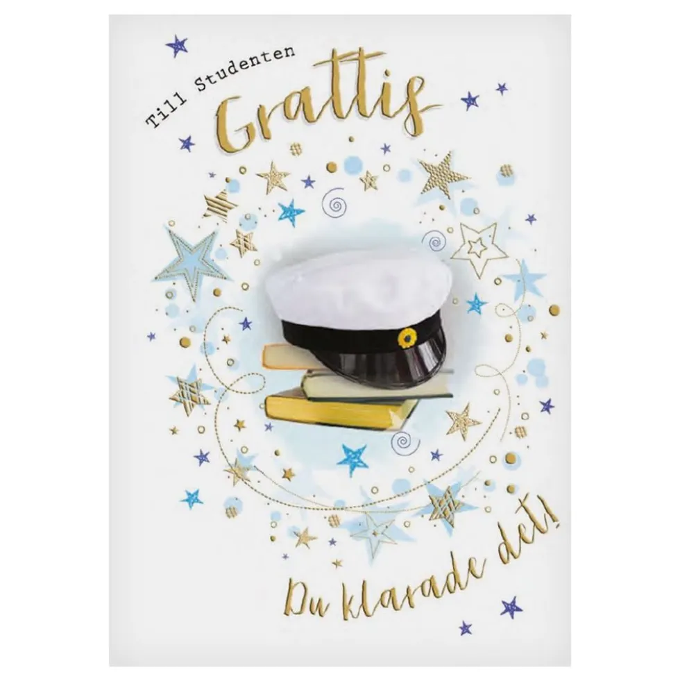 Kort Grattis Studenthatt