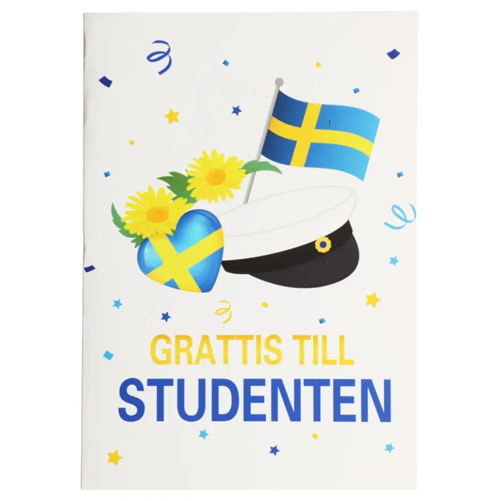 Kort Grattis till Studenten