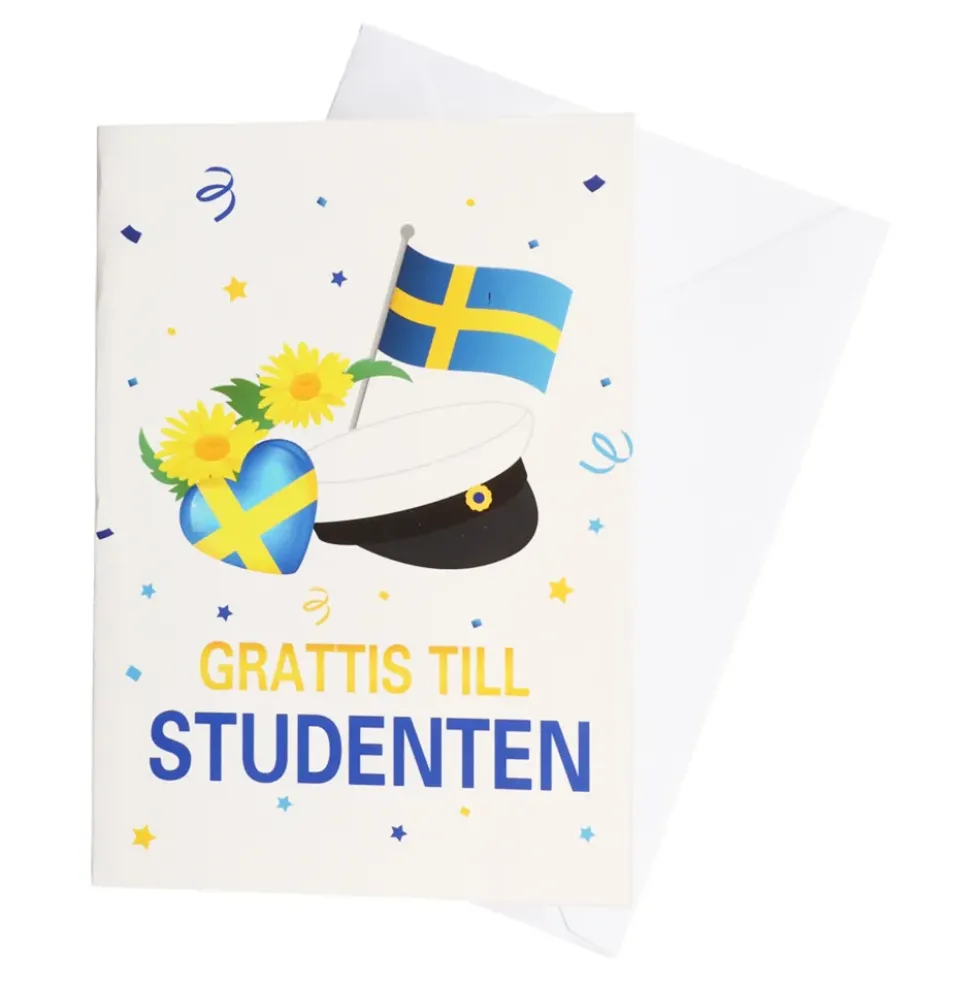 Kort Grattis till Studenten