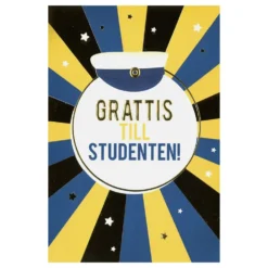Kort Grattis till Studenten