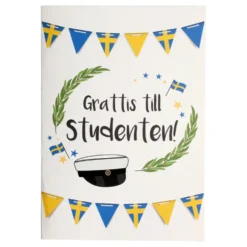 Kort Grattis till Studenten Vimplar