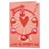 Kort med Kuvert Love Wheel