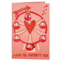 Kort med Kuvert Love Wheel