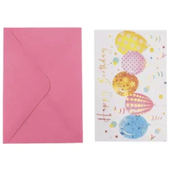 Kort Pop-Up Happy Birthday med Kuvert