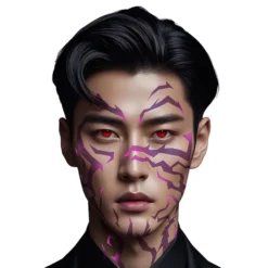 K-pop Ansiktstatuering Demon