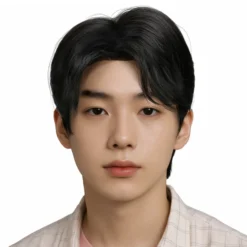 K-pop Demon Svart Peruk