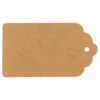 Kraftpapper Etiketter Brun