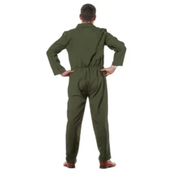 Krigspilot Jumpsuit Maskeraddräkt