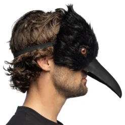 Kråka Halvmask