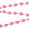 Kräppgirlang Babyrosa