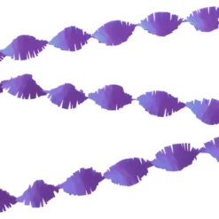 Kräppgirlang Violett