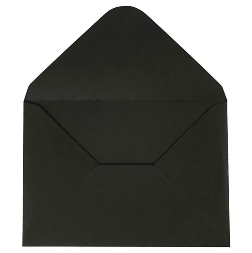 Kuvert Svart