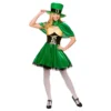 Kvinnlig Leprechaun Budget Maskeraddräkt