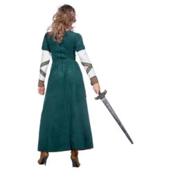 Kvinnlig Viking Krigare Maskeraddräkt