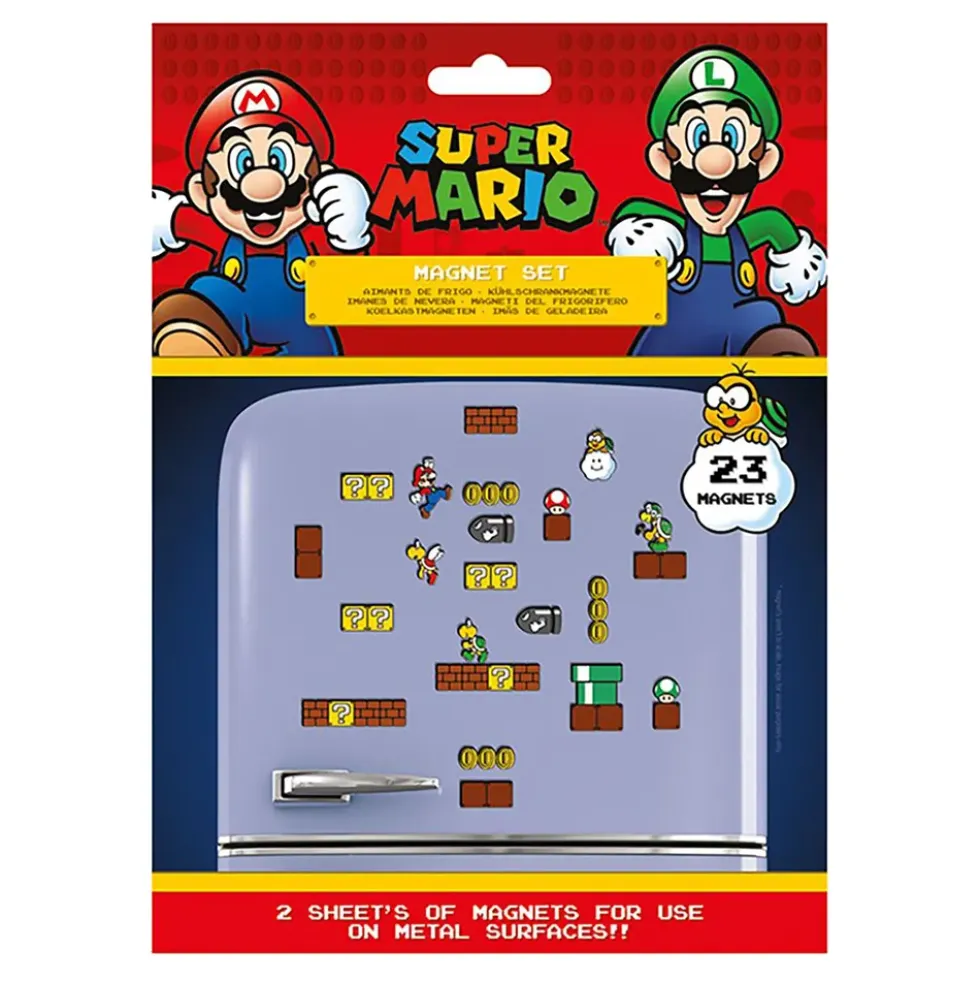 Kylskåpsmagneter Super Mario
