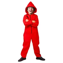 La Casa de Papel Budget Barn Maskeraddräkt