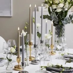 LED Antikljus Metallic Guld