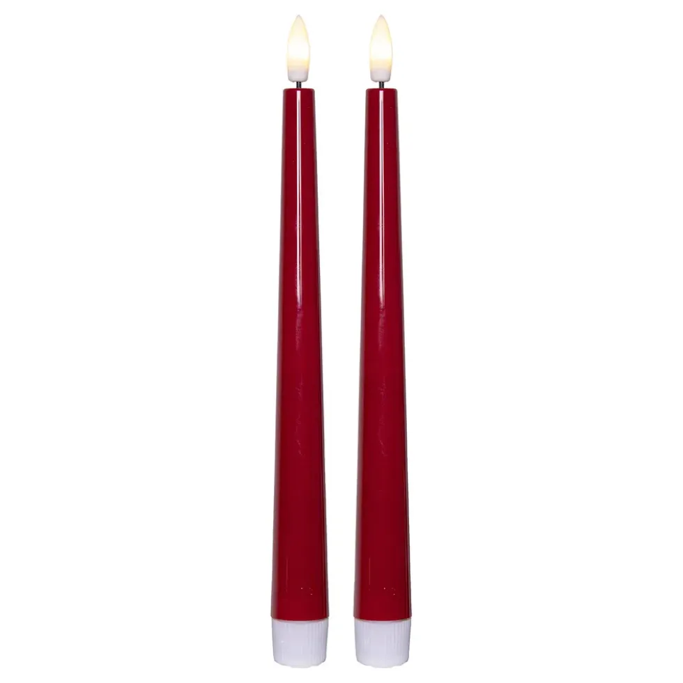 LED Antikljus Röda