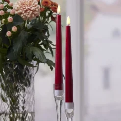 LED Antikljus Röda
