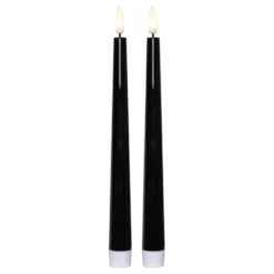 LED Antikljus Svart