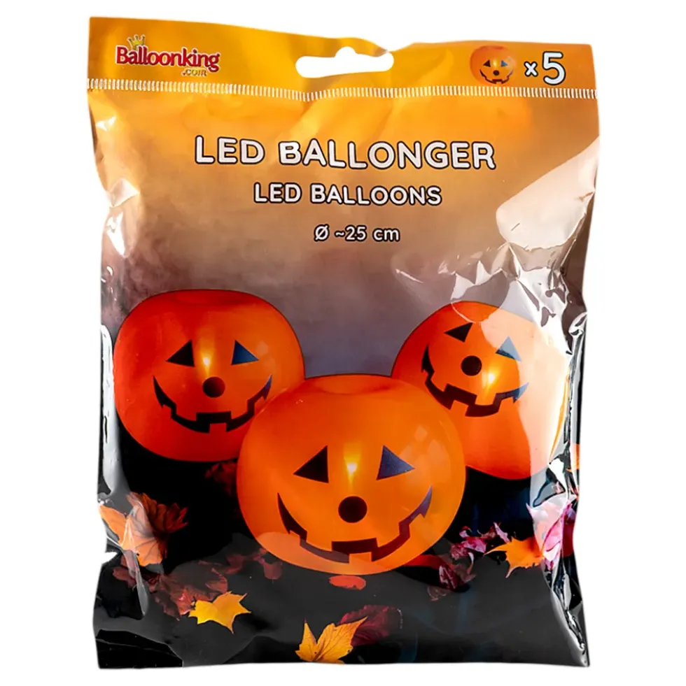 LED-Ballonger Halloween Pumpor