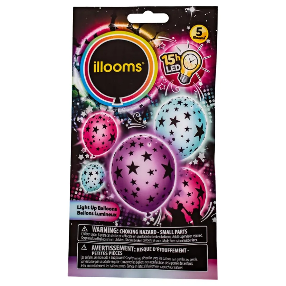 LED-Ballonger Stjärnor