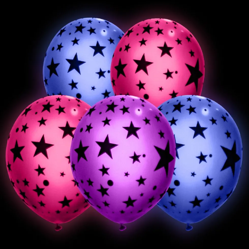 LED-Ballonger Stjärnor