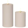LED Blockljus Soft Beige