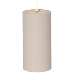 LED Blockljus Soft Beige