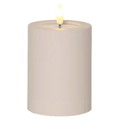 LED Blockljus Soft Beige