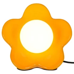 LED Bordslampa Flower Power Shiny Orange