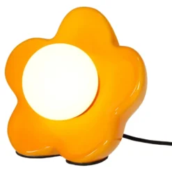 LED Bordslampa Flower Power Shiny Orange