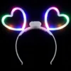LED Diadem Hjärtan Färgskiftande