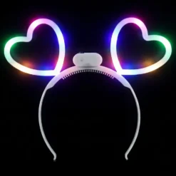 LED Diadem Hjärtan Färgskiftande