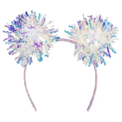 LED Diadem Pompom