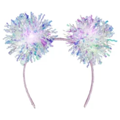 LED Diadem Pompom