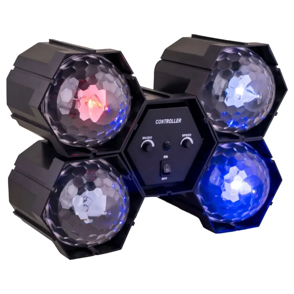 LED Discobelysning Diamond Light