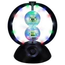 LED Discokulor Roterande Flerfärgad