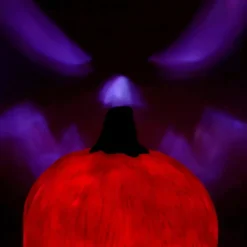 LED Halloweenpumpa med Ljud Prop